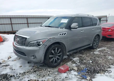 2012 Infiniti Qx56 from USA, damaged, VIN JN8AZ2NF8C9516548